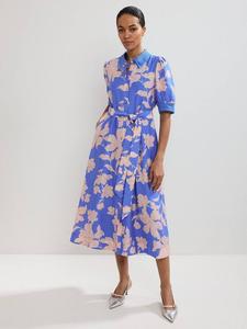 Цветочное платье-рубашка Delphine Phase Eight, Blue/Pink