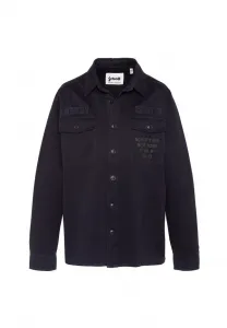 Легкая куртка army brodée et imprintée en lave Schott, Marine