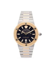 Наручные часы Greca Moonphase 38 мм Versace, черный