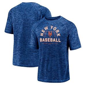 Футболка Men's Royal New York Mets Line Up Primary Threat Striated Fanatics