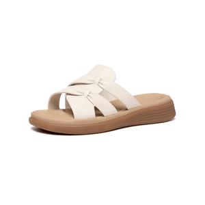 Противоскользящие сандалии с амортизаторами для женщин Golden Silk Rabbit, Beige