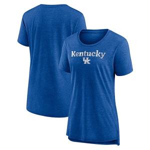 Футболка Women's Royal Kentucky Wildcats Breakneck Speed Unbranded
