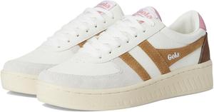 Кроссовки Gola Grandslam Trident, цвет White/Brown Sugar/Dusty Rose