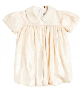 Платье glaze с оборками Caroline Bosmans, белый