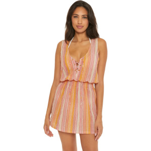 Пляжное платье BECCA Bella Plunge Dress Cover-Up, разноцветный