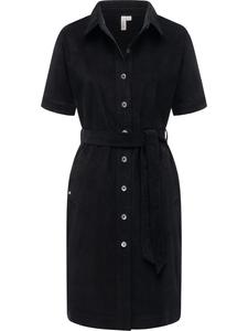 Ragwear Вельветовое платье Rozyna Cordy YOUMODO черного цвета