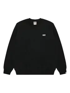 Толстовка с вышитым логотипом Aape By A Bathing Ape, черный