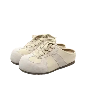 WJA Женские противоскользящие тапочки с закрытым носком устойчивые к истиранию Oat Apricot, цвет Oat Apricot