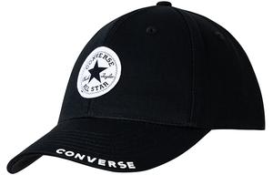 Converse Хлопковая бейсболка унисекс угольно-черная, Jet Black