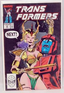Transformers #53 - 1st Series - Jim Lee Cover (Transformers, 1) (Marvel Comics)