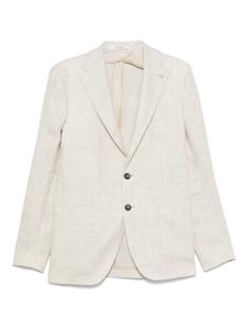 Пиджак в ломаную клетку Tagliatore, нейтральный