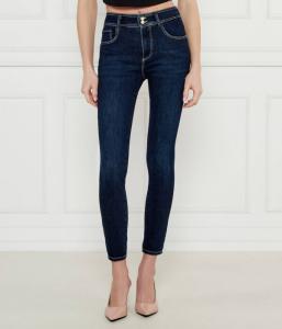 Джинсы с эффектом утяжки Skinny fit Guess Jeans, синий