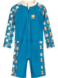 Playshoes Купальник синего/разноцветного цвета