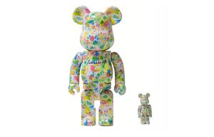 Innersect граффити, цветочные модные фигуры BE@RBRICK