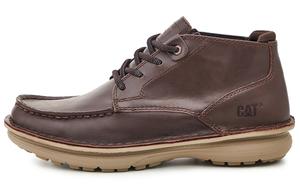 Ботильоны мужские темно-коричневые Cat