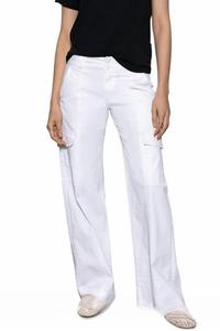 Женские повстанческие прямые брюки в белом цвете Sanctuary