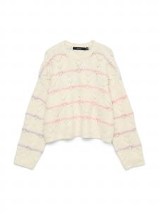 Vero Moda Girl Свитер 'VMNew Hatty' в цвете экрю