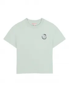 Футболка с логотипом Michael Kors Kids, зеленый