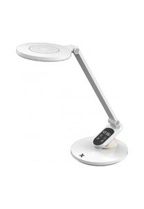 Настольная лампа Maxcom ML 5100 Artis Schwarz 10W, 38,5x12x2 см, серый / белый