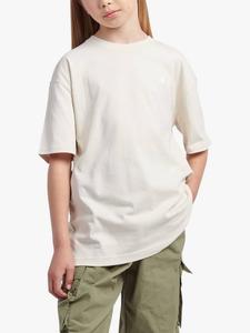 Детская хлопковая футболка с логотипом New Balance, Linen