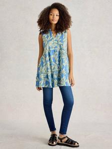 Безрукавка Macie из чистейшего хлопка White Stuff, Blue/Multi