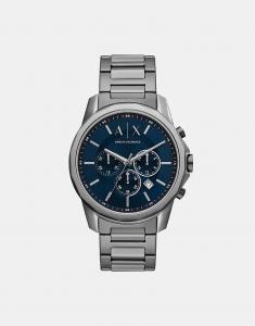 Часы Armani Exchange Chronograph из нержавеющей стали цвета оружейной стали