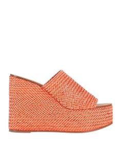 Сандалии Casadei, оранжевый