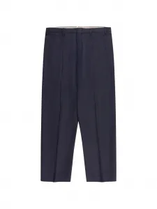 Плиссированные брюки Incotex, синий