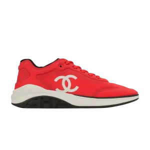 Кроссовки Chanel CC Logo Sneaker Red, красный