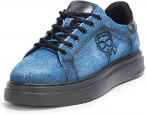 Мужские кроссовки Karl Denim белой линии Karl Lagerfeld