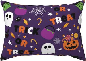 Pevtufa Наволочка на молнии с принтом "сладости на хэллоуин" Halloween Sweet Candy