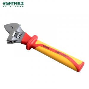 Изолированный, устойчивый к напряжению разводной ключ SATA VDE Универсальный разводной ключ с большим отверстием 6 дюймов 47101