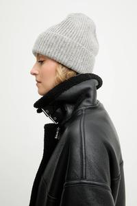 Шерстяная шапка Answear.LAB, серый