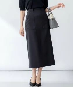 Облегающая юбка Oshare Cross Suite, цвет Black [005]