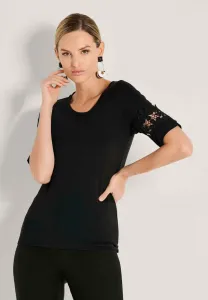 Футболка с принтом Madeleine, Black