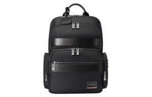 Рюкзак SBL ENCODE из ткани с кожаной спинкой мужской black Samsonite, Set (Bag+Tag)
