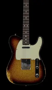 Fender Custom Shop Empire 67 Telecaster Relic - Супер Выцветший Состаренный 3TSB Sparkle №43329