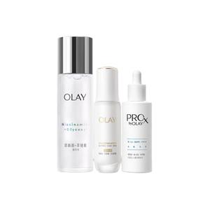 Olay Набор сывороток dewy dark spot lightening shiro bottle для осветления кожи, увлажнения и антиоксидантной защиты