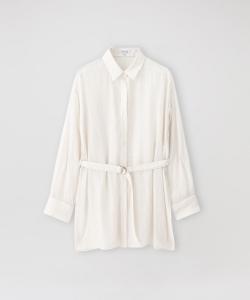 Прозрачная жаккардовая рубашка Loveless, цвет White