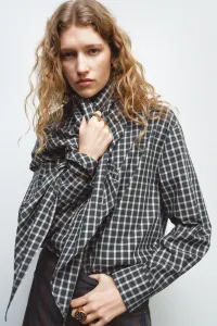 Блестящее кольцо-подпись Zara, золотой