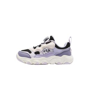 Наследственные FHT нескользящие баскетбольные кроссовки для детей FILA KIDS, черный/фиолетовый