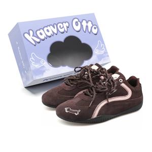 KAAVER OTTO Немецкие армейские кроссовки унисекс с противоскользящей подошвой, дышащие, легкие, низкие, такса, цвет Sausage Dog