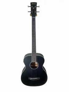 Акустико-электрическая бас-гитара Ibanez PCBE14-MH с отделкой Weathered Black - Профессиональная настройка