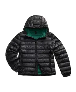 Стеганая мужская куртка с капюшоном Blauer, черный