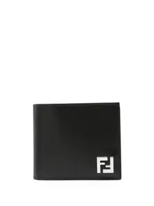Бумажник с логотипом FF Fendi, черный