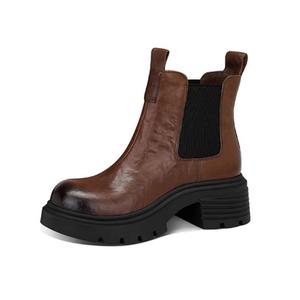 JESSICA SOPHIA Челси на каблуке 5,5 см женские Maple Leaf Brown, цвет Maple Leaf Brown