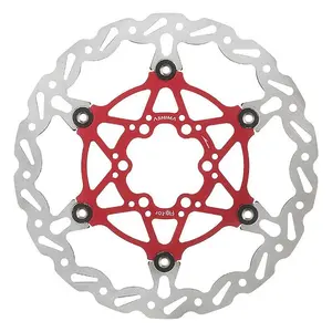 Тормозной диск Ashima Flotor Evolution 6B, серебряный