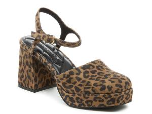 Туфли Kelsi Dagger Brooklyn Edna Platform Sandal, Tan/Black Leopard Print
