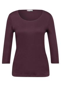 Рубашка STREET ONE Pania, баклажановый