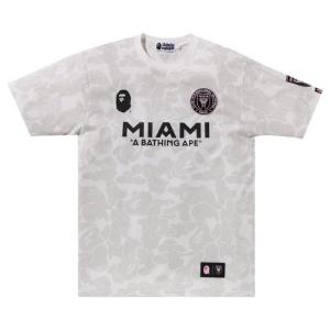 Футболка BAPE x Inter Miami CF Camo Tee, белый